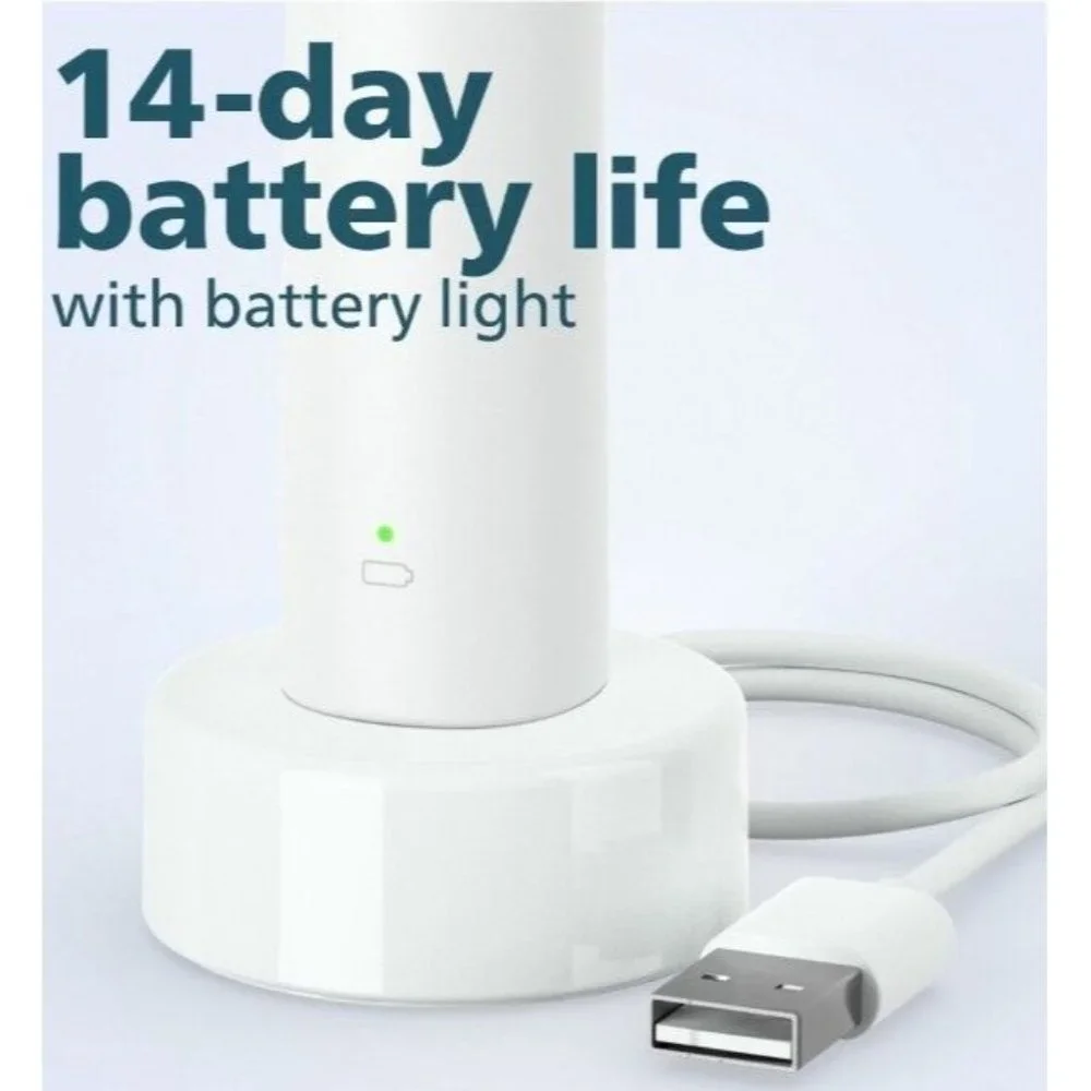 Philips Sonicare DailyClean 1100 Rechargeable Electric Power Toothbrush, White - Picture 6 of 8